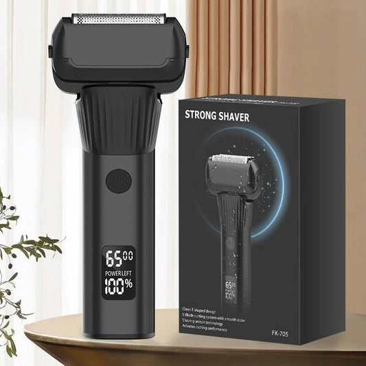 Skiennix 5-Blade Cordless Electric Razor for Men - Close Shaving, Wet/Dry, USB-C Fast Charging, 100 Min Runtime