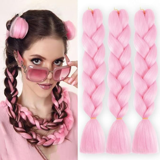 Ombre Braiding hair synthetic Crochet braids twist 24inch 3pcs/lot 100g Ombre two three tone Jumbo braid hair extensions Dreadlocks