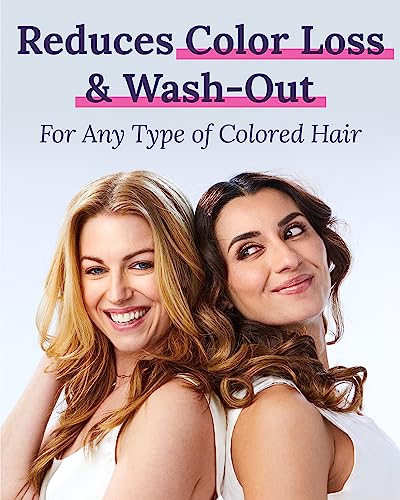 Keranique Shampoo for Color Treated Hair - Protect & Extend Color, Sulfate Free Shampoo for Colored Hair - Moisturizing Colorsafe Shampoo for Women - UV Protection, Best for Dry, Thinning, Fine Hair
