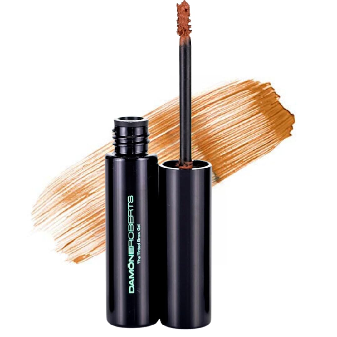 Ginger Tinted Eyebrow Gel - Long-Wear, Transfer-Proof Formula for Redheads | Full, Thick Brows (Auburn)