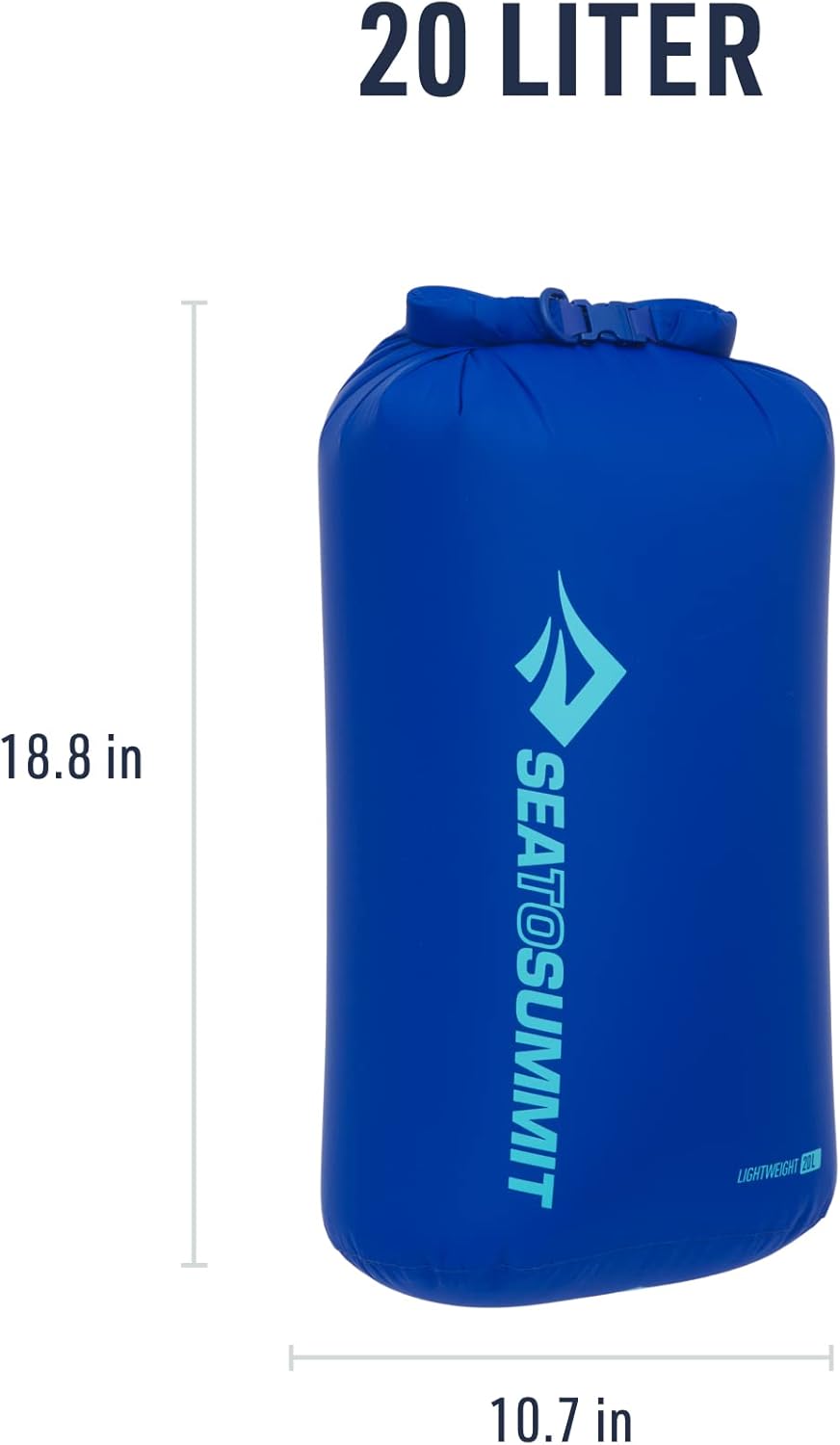 Sea to Summit Lightweight Dry Bag - Versatile Waterproof Storage Solution | Multiple Sizes Available