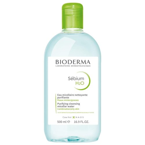 Bioderma - Sébium H2O Micellar Water - Gentle Facial Cleanser & Makeup Remover for Oily Skin