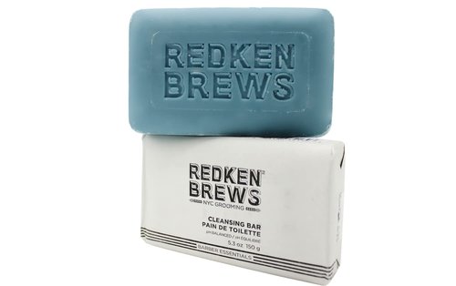 Redken Brews Men's Cleanse Bar & After Shave Balm Bundle | Refreshing Grooming Essentials