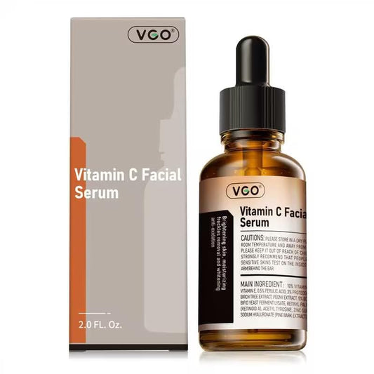 VGO Vitamin C Serum - Anti-Aging Hydration with Hyaluronic Acid & Vitamin E | 2.02oz / 60ml
