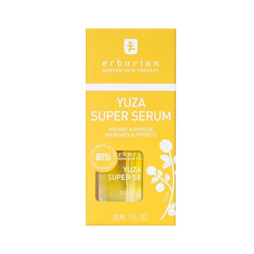 Erborian Yuza Super Serum - Radiant Facial Serum with Yuzu Extract & Vitamin C | Nourishes & Moisturizes - 1 fl oz