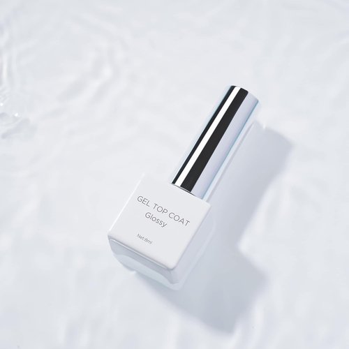 DANNI & TONI Glossy Gel Top Coat - 8ml High Shine Finish for Long-Lasting Nail Polish