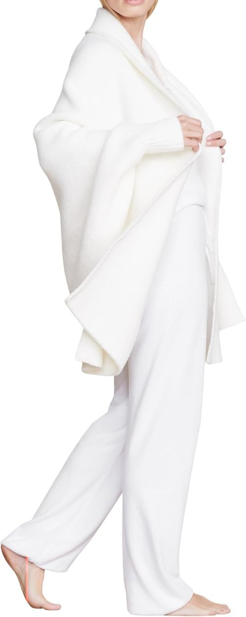 Barefoot Dreams® CozyChic® Blanket Wrap - Luxuriously Soft & Warm | Perfect for Cozy Evenings