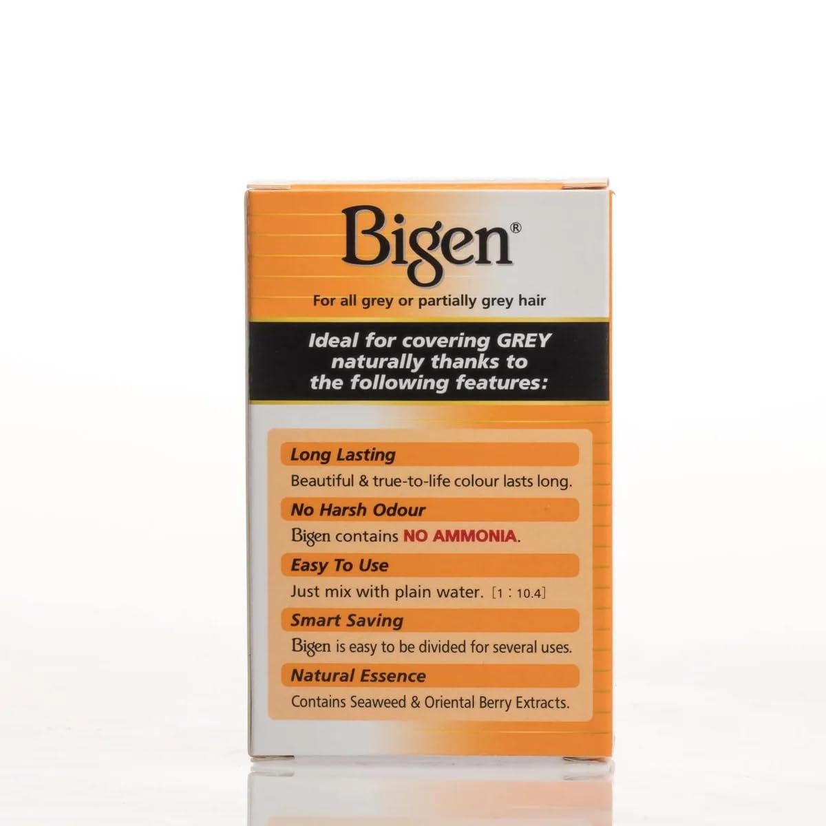 Bigen Permanent Powder Hair Color 59 Oriental Black 1 ea (Pack of 2)