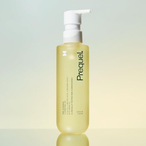 Prequel Skin Pre-Gleanse Oil Cleanser - Gentle Double Cleansing Formula for All Skin Types | 6.5oz