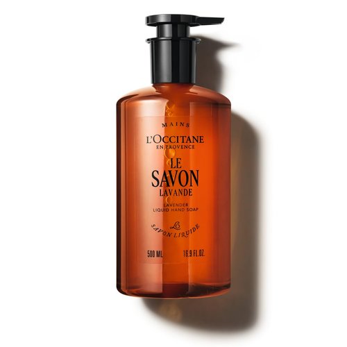 L'OCCITANE Lavender Liquid Soap - Shea Enriched Formula for Hands & Body | 16.90 Fl Oz