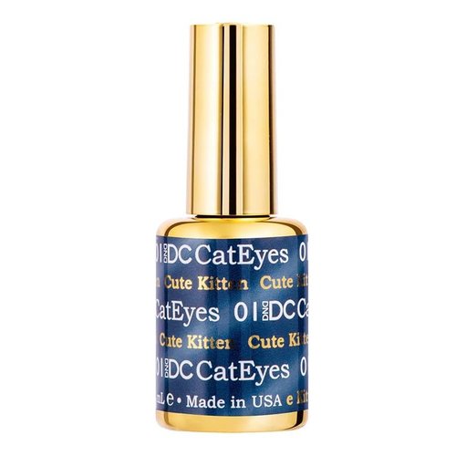 DC 3D Cat Eyes Gel Nail Polish - Cute Kitten (#01) | 0.6 Oz of Stunning Color
