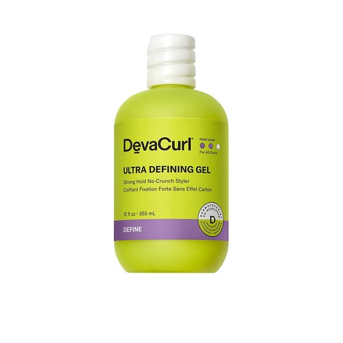 DevaCurl Ultra Defining Gel - Strong Hold Non-Crunch Styler | Non-Flaking & Non-Sticky Formula