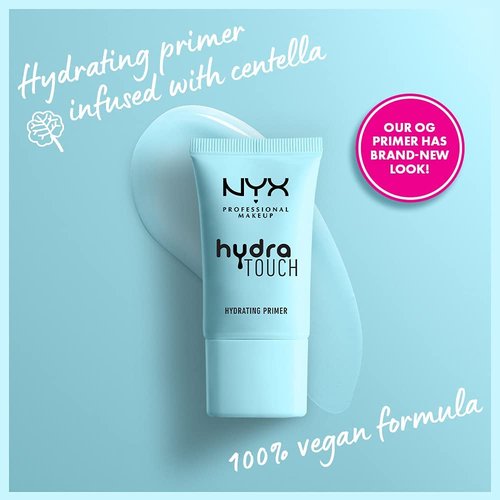 NYX PROFESSIONAL MAKEUP Hydra Touch Primer - Hydrating Vegan Face Primer for Glowing Skin