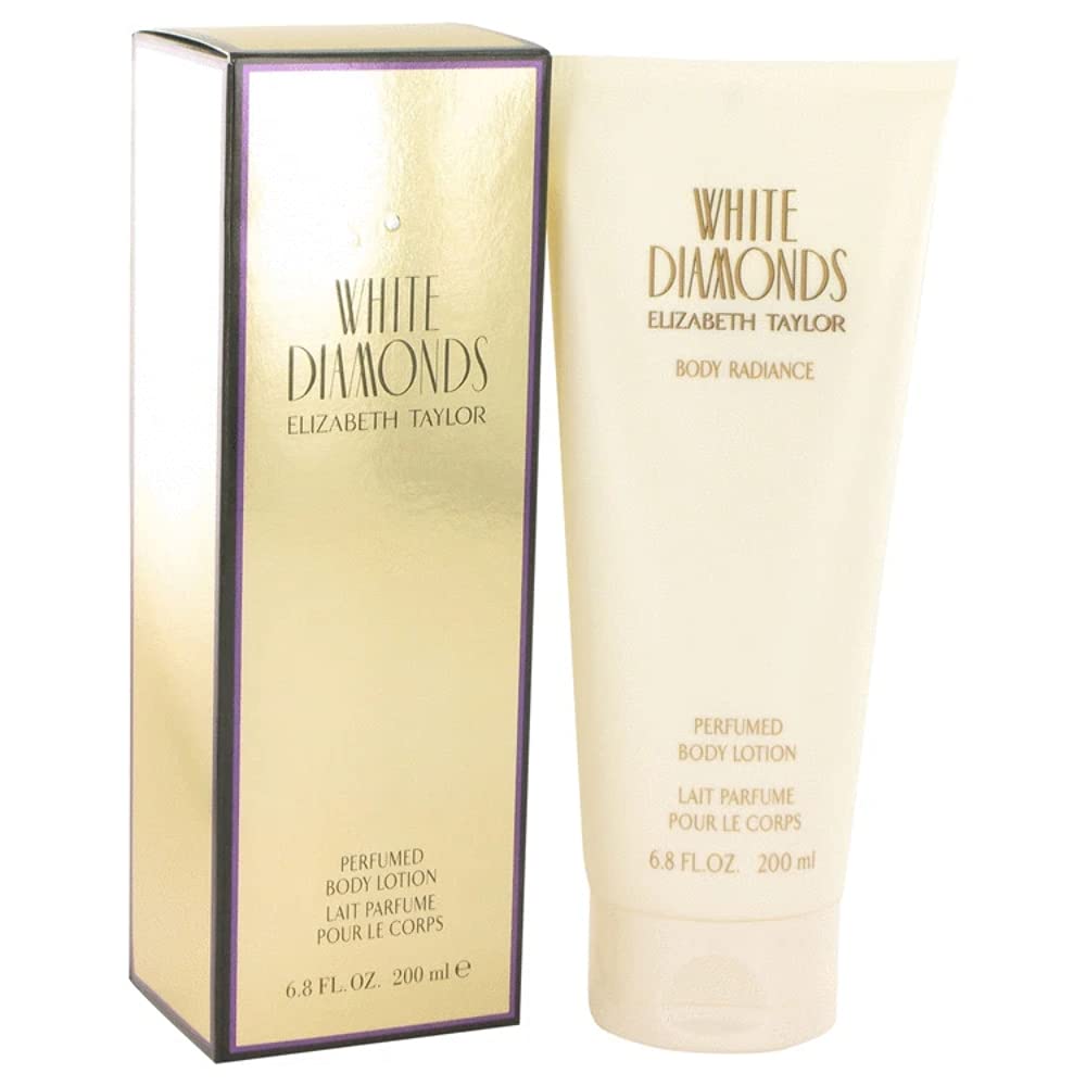 White Diamonds by Elizabeth Taylor - Luxurious Body Lotion for Women | 6.8 Ounces