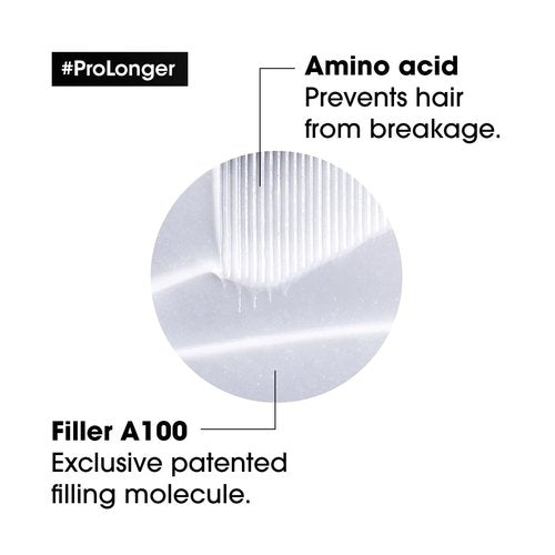 L'Oréal Professionnel Paris Pro Longer Mask - Reduces Breakage, Adds Softness & Shine for Fine Hair