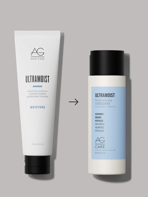AG Care Ultramoist Conditioner - Deeply Hydrating Formula | 8 Fl Oz for Soft, Smooth Hair