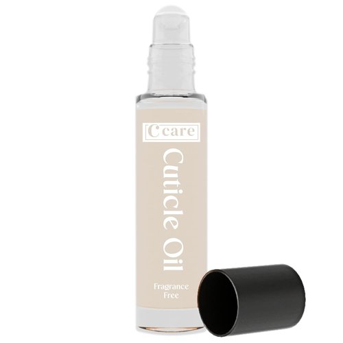 C CARE Fragrance-Free Cuticle Oil - Natural Hydrating Nail Treatment for Damaged Skin & Thin Nails | 10ml