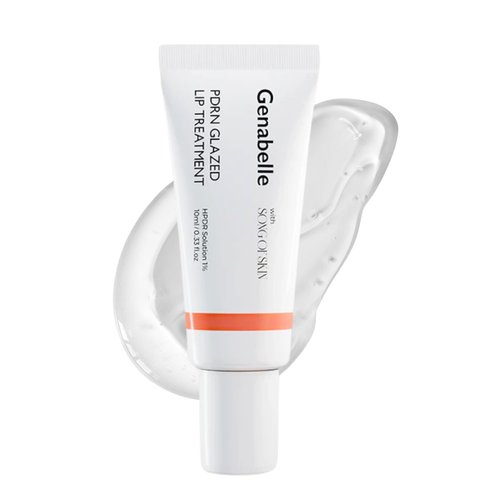 Genabelle PDRN Glazed Lip Treatment - Hydrating & Plumping Lip Balm with Peptides for Soft, Glossy Lips | 0.33 fl oz