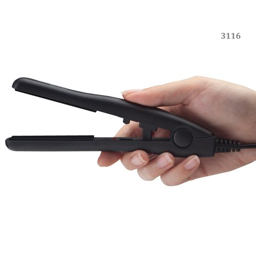 Jose Eber: Flat Iron - Petite 1/2 Inch - Floating Ceramic Plates, Folding Compact Styling Tool, Hair Straightener, For Travel & Quick Touch Ups