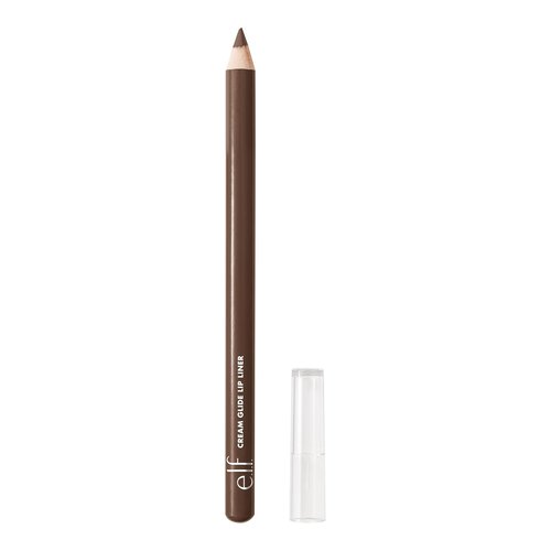 e.l.f. Cream Glide Lip Liner - Highly Pigmented Pencil for Shaping & Sculpting Lips | Dark Cocoa, Vegan & Cruelty-Free