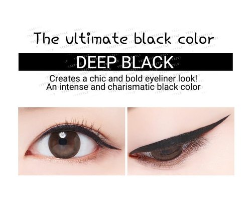 MACQUEEN - Deep Black Waterproof Pen Eyeliner | Long-Lasting & Smudge-Proof Formula