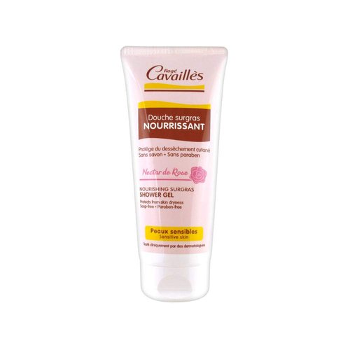 Rogé Cavailles Nourishing Shower Gel - Rose Nectar | 250 ml Hydrating Formula for Soft Skin