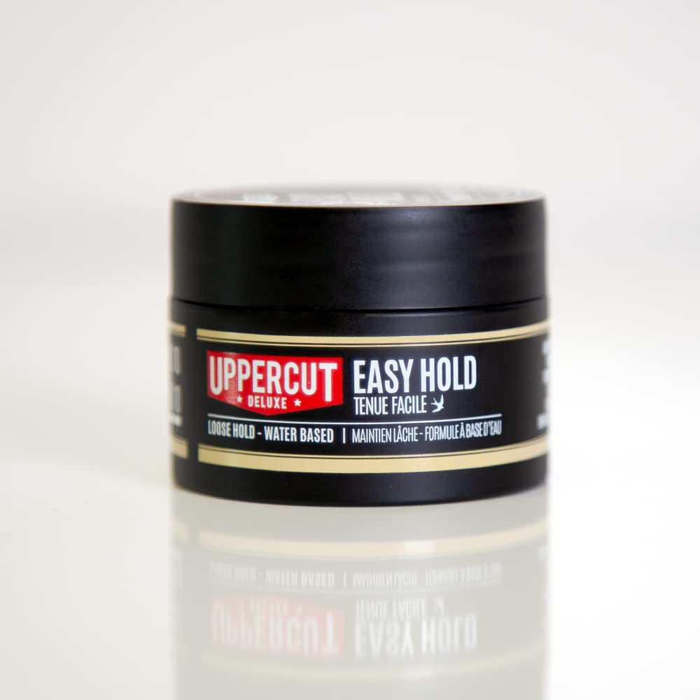 Uppercut Deluxe Hair Pomade - Easy Hold, Natural Finish, Water-Based Formula | 0.9 oz / 30g