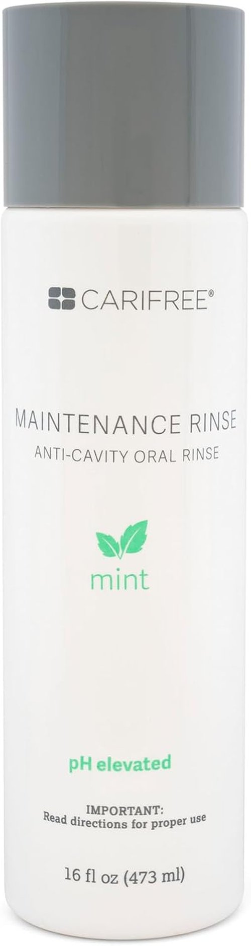 CariFree Maintenance Rinse - Mint Fluoride Mouthwash | Dentist Recommended, Alcohol-Free, pH Neutralizer
