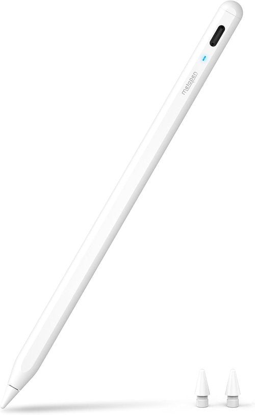 Metapen A8 iPad Pencil - Fast Charging Stylus with Magnetic Attachment for iPad 2018-2026 | Compatible with Pro, Air, Mini