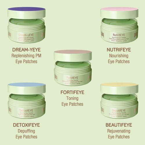 Pixi BeautifEYE Hydrogel Under-Eye Patches - Refreshing Eye Treatment for Dark Circles | 30 Pairs (60 Patches)