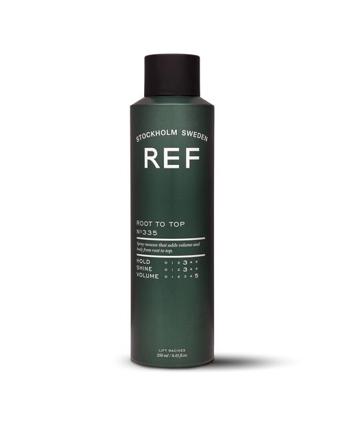 REF Root To Top Spray Mousse - Volumizing Hair Styling Foam | 250 ml for Lift and Hold