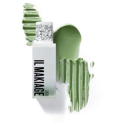 Il Makiage Power Camo Redness Defense - Soothing Green Tinted Primer for Age & Redness Control | Evens Skin Tone
