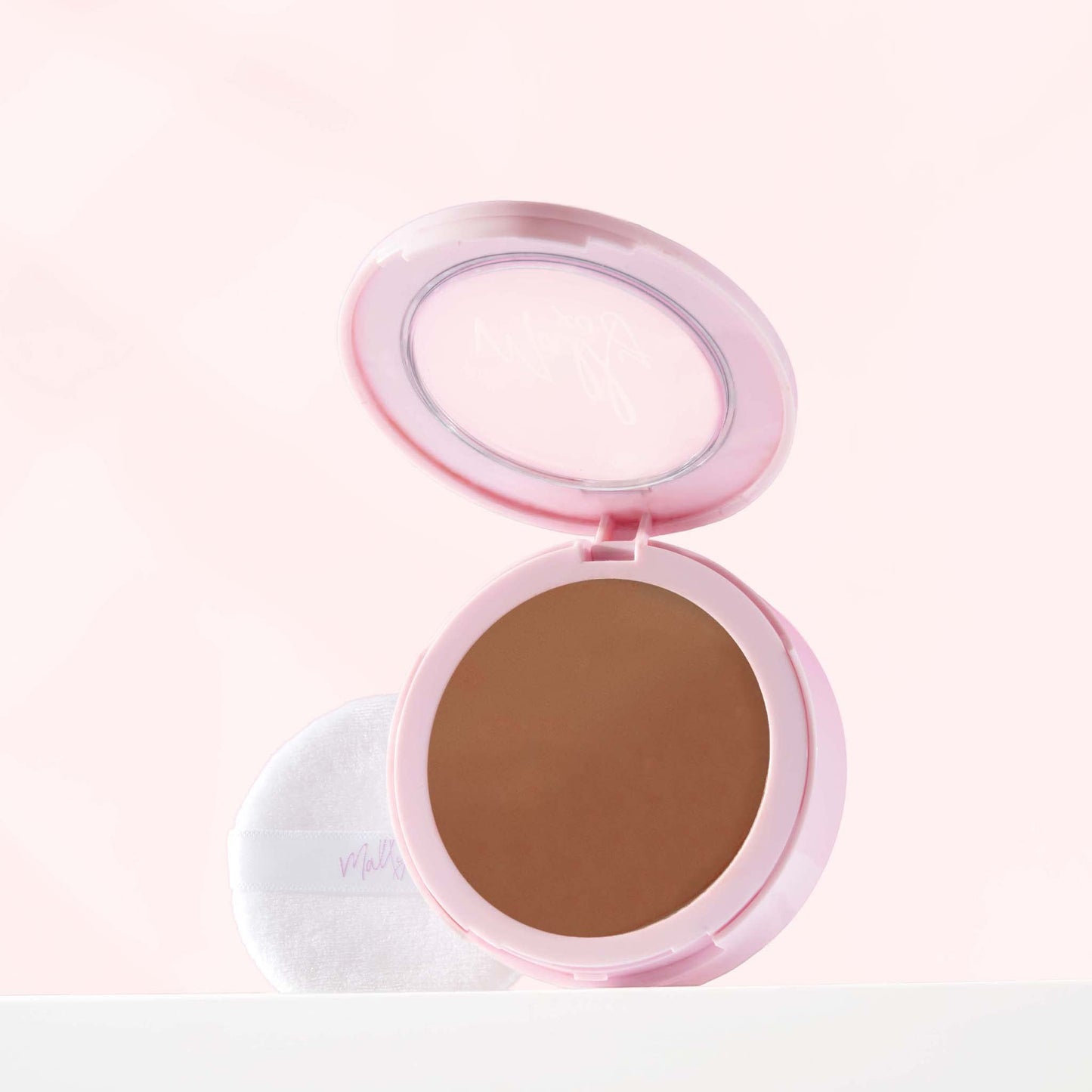 Mally Beauty Soft as Silk Powder Foundation - Deep - Buildable Light to Medium Coverage - Lightweight Matte Finish