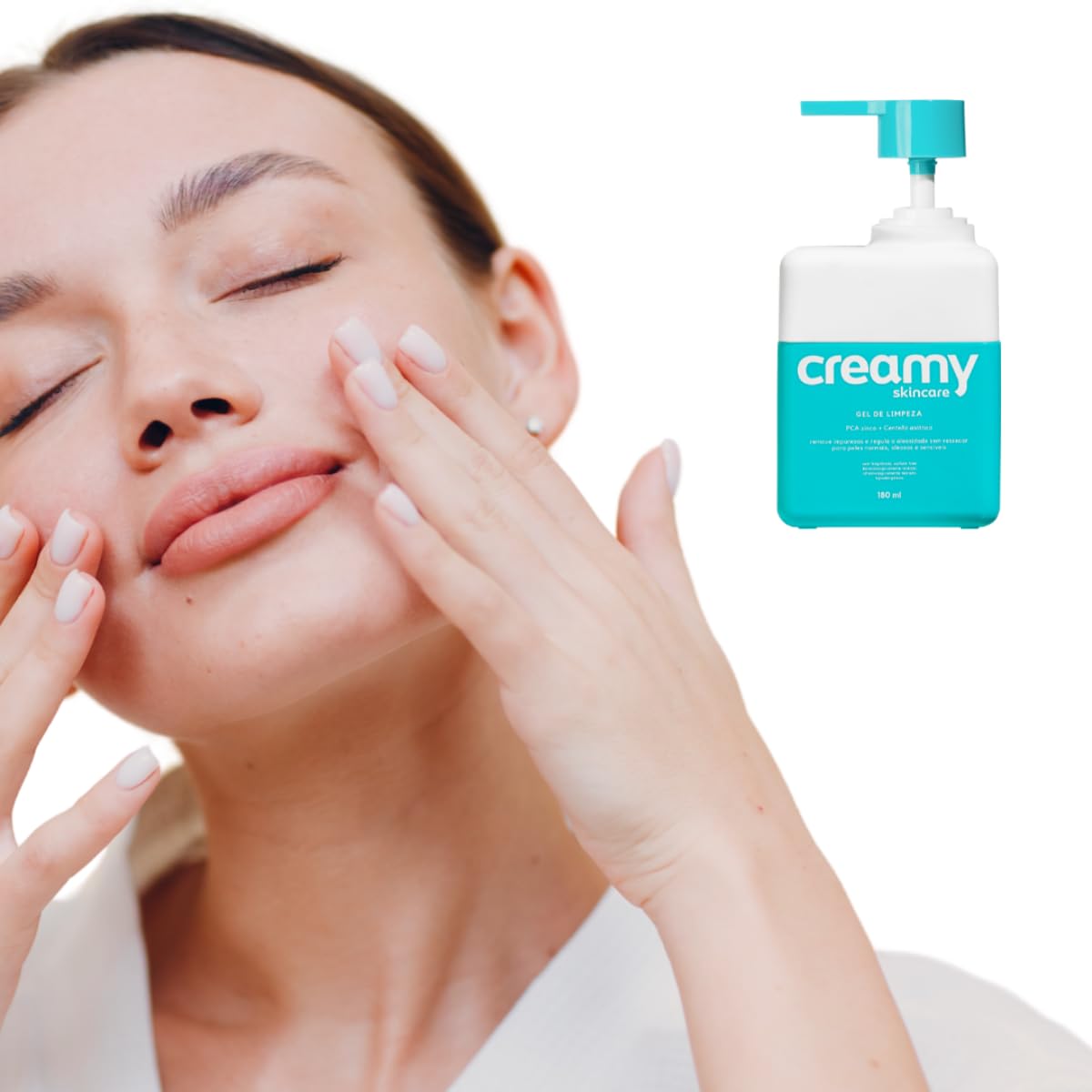 Skiennix Creamy Oil-Control Cleansing Gel - Gentle Hydration for Balanced Skin | Sulfate-Free Formula