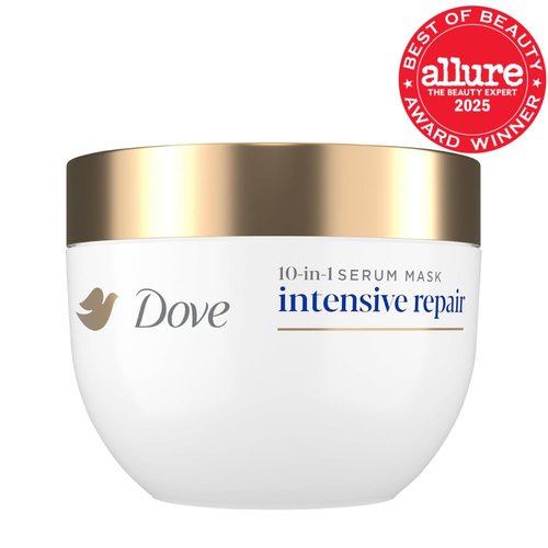 Dove Hair Intensive Repair Serum Mask - 10-in-1 Bio-Protein Care for Damaged Hair | 9.2 fl oz