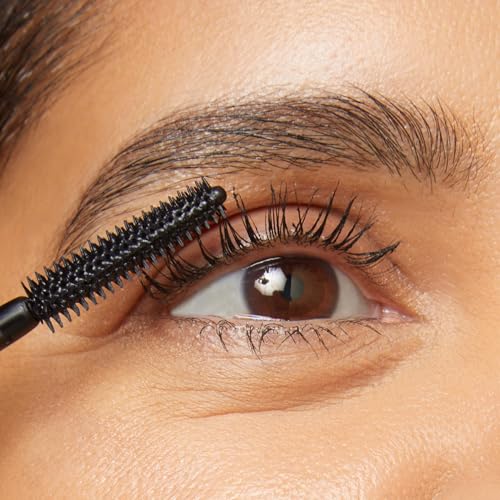 LAURA GELLER Laura’s 3 E’s Eyeliner, Eyelash & Eyebrow Kit for Mature Skin | Medium Brown | Kajal Longwear Eyeliner, Kajal Longwear Mascara & Bravo Brows Soft Pencil + Brush