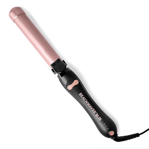Beachwaver Co. B1.25 Rotating Curling Iron - Midnight Rose | Automatic 1.25-Inch Ceramic Iron for Medium-to-Long Hair | Travel-Friendly with Auto Shut-Off