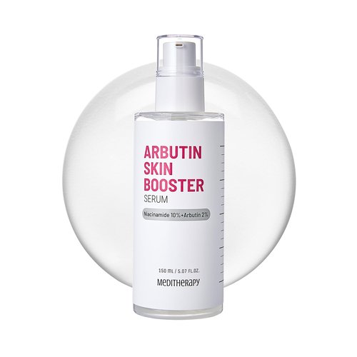 MEDITHERAPY Arbutin Skin Booster Serum for Face 5.07 fl. oz - Korean Face Serum with 10% Niacinamide and 2% Arbutin - Alpha Arbutin Targets Dark Spot, Evens Skin Tone - Gentle on Sensitive Skin