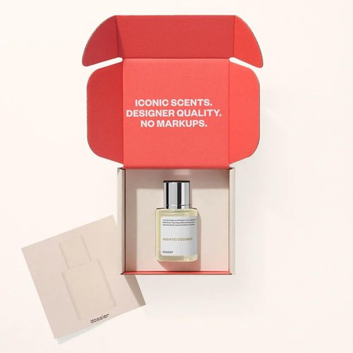 Dossier Aquatic Coconut Fragrance - Inspired by Maison Margiela's Replica Beach Walk | Fresh & Tropical Scent