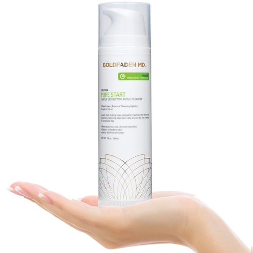 GOLDFADEN MD Pure Start Gentle Detoxifying Facial Cleanser - 5 Fl Oz for Radiant Skin