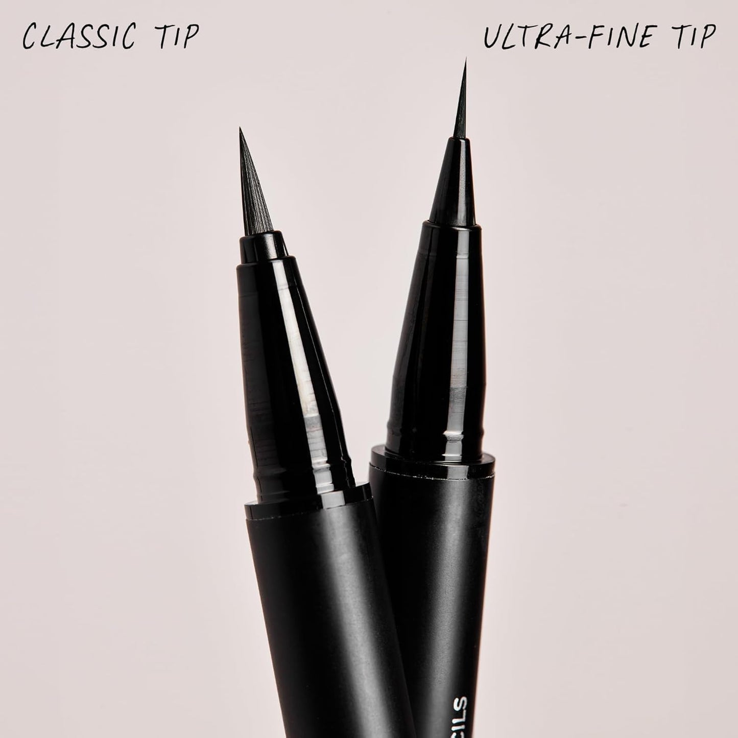 WUNDERBROW Thicker Brow Pen Duo - Dual Ended, Vegan & Cruelty Free | Black/Brown Shade