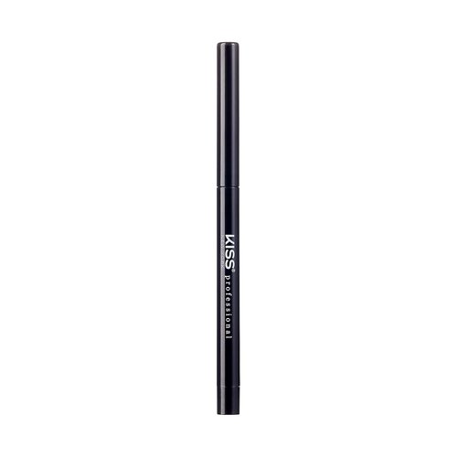 KISS NEW YORK Pro Intense Gel Eyeliner - Waterproof, Smudge-Proof, Long-Lasting Pencil (Black)