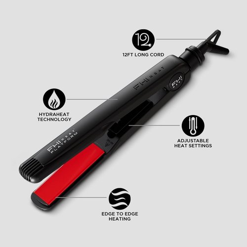 FHI Heat Tourmaline Hair Straightener - Professional Styling Tool for All Hair Types