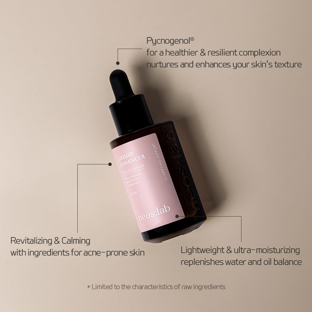 Skiennix Liquid Enhancer Pycnogenol Facial Serum - 1.01 fl. oz. Skin Calming with Tea Tree & 4-Terpineol