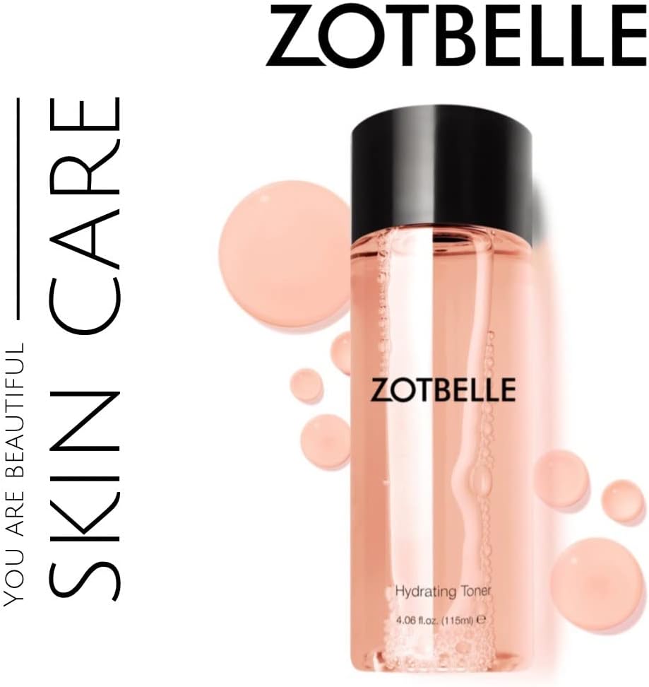 ZOTBELLE Hydrating Toner - Soothing Formula for Soft, Refined Skin | Nourishes & Stimulates Cell Renewal