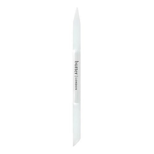 Butter London Glass Cuticle Pusher - Professional Glass Manicure Tool for Natural Nails | Salon Quality Scraper
