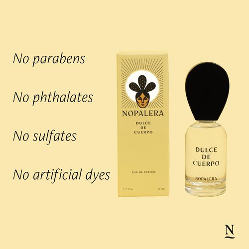 Nopalera Dulce de Cuerpo Eau de Parfum, Smoky Warm Gender Neutral Perfume with Copal, Vanilla, Sandalwood, Amber and Violet, Clean Fragrance, Free from Pthalates 50ml