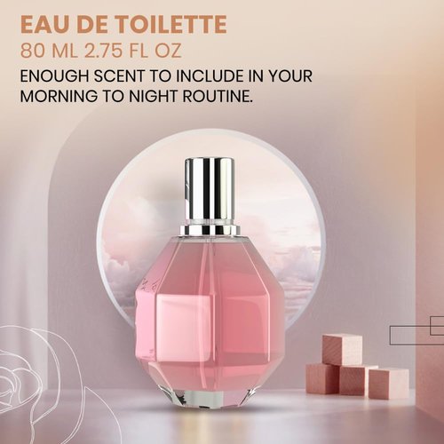 **Sandora Fragrances Floral Boom Women's Perfume - Floral Notes with Bergamot & Osmanthus | 3.4 fl oz**