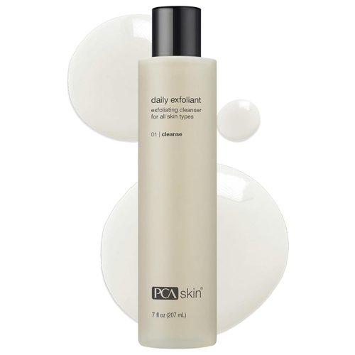 PCA SKIN Daily Face Exfoliant Cleanser - Gentle Moisturizing Wash for Clear Skin | 7.0 oz Bottle