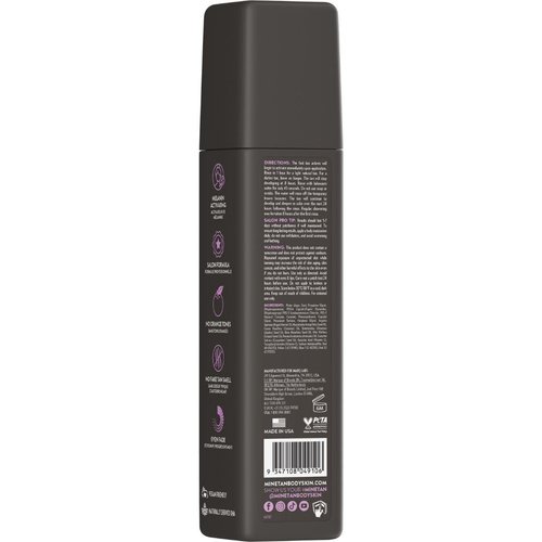 Minetan Self Tan Foam | 1 Hour Express Dark Tanning Mousse - Ultra Hydrating Glow, Vegan & Paraben Free, 6.7 Fl Oz